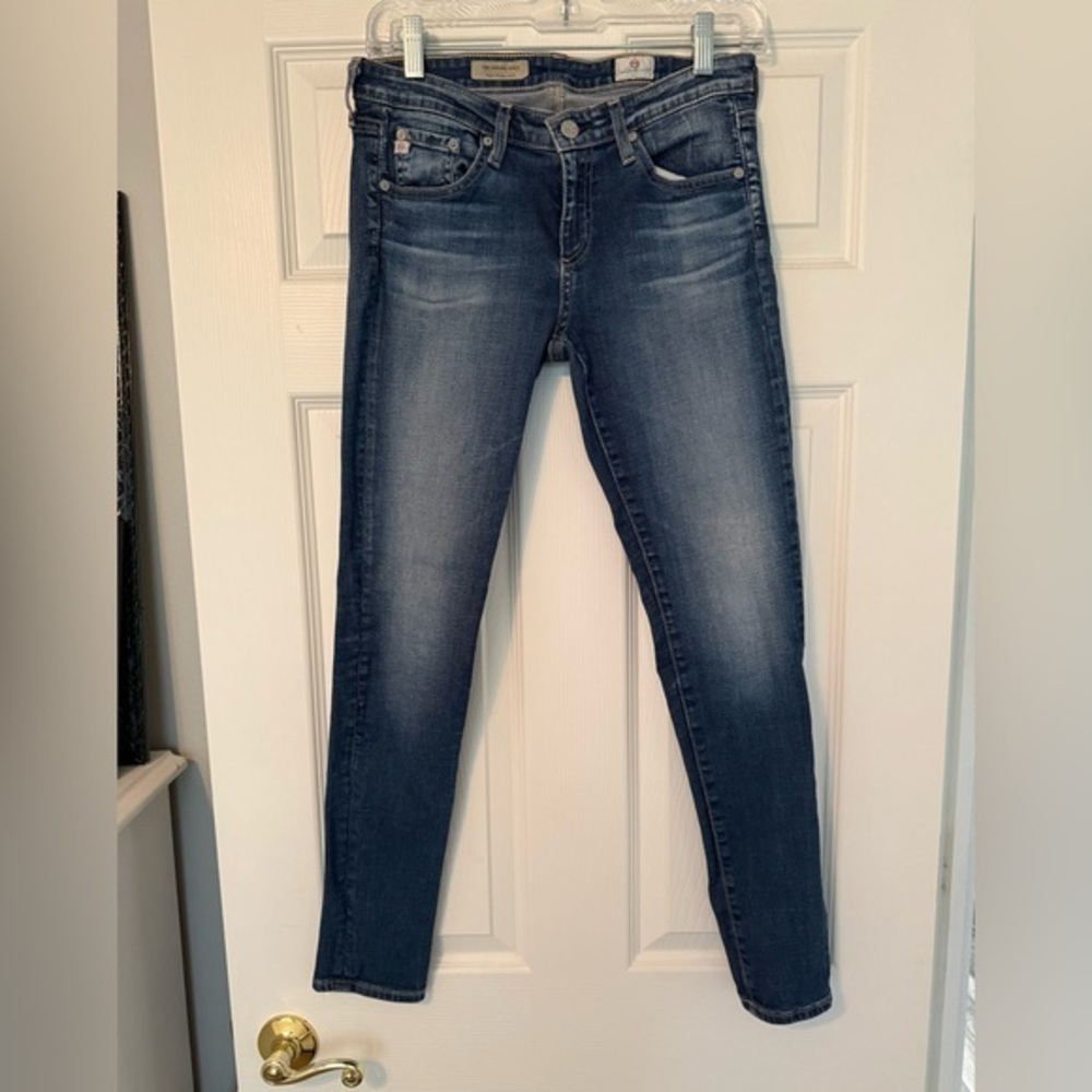 AG Adriano Goldschmied The Legging Ankle Dark Blue Skinny Jeans
